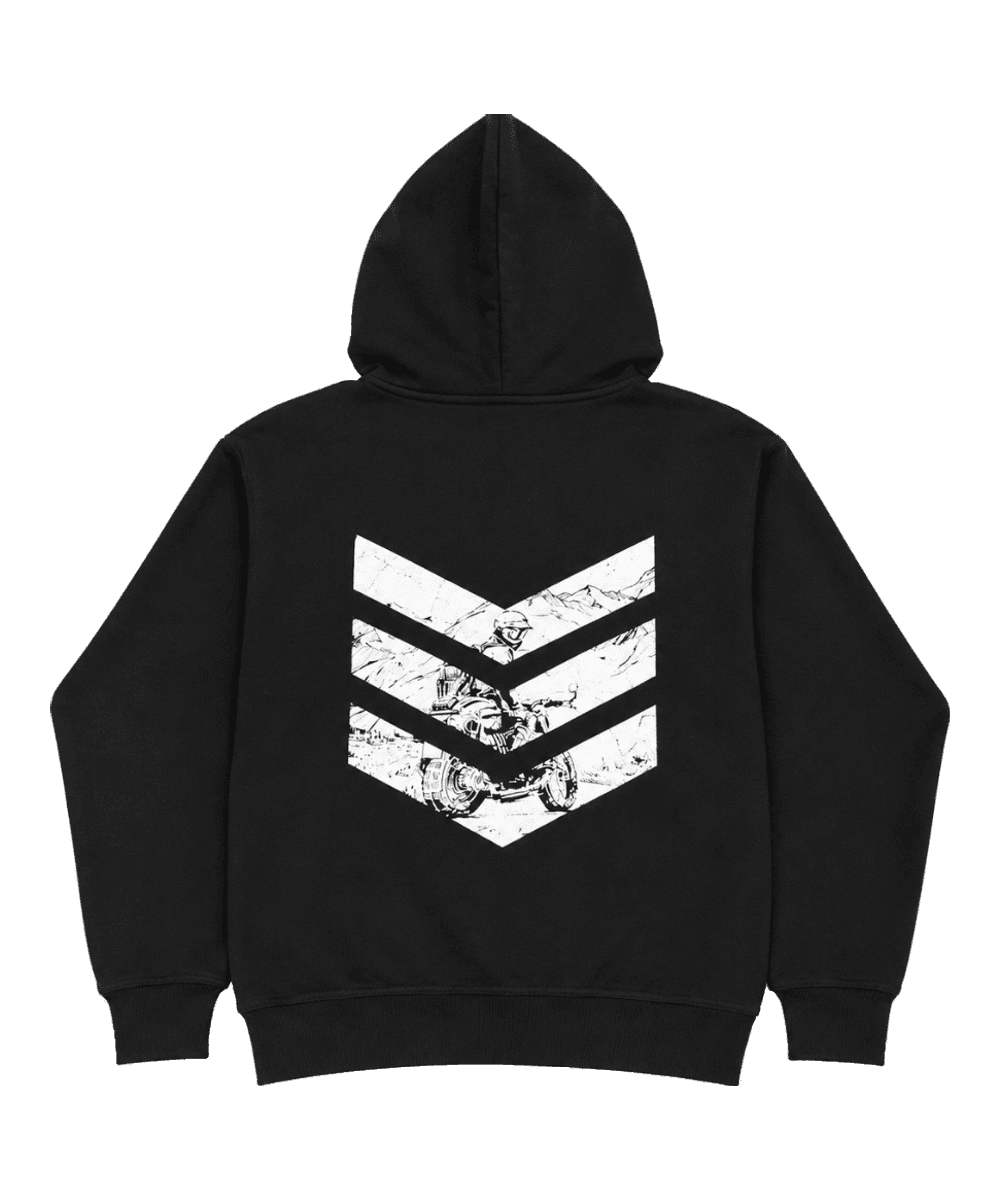 Manhood hoodie, back print