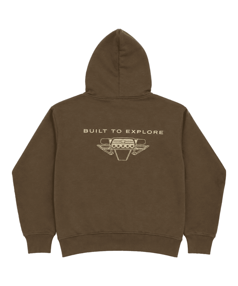 Off Road hoodie, back print